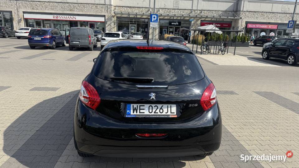 Peugeot 208 12 PureTech 82 2014 71 664 1 uszkodzony Warszawa sprzedam
