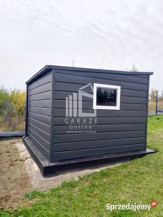 SCHOWEK DOMEK OGRODOWY 3m x 3m antracyt Brama Wrocław sprzedam