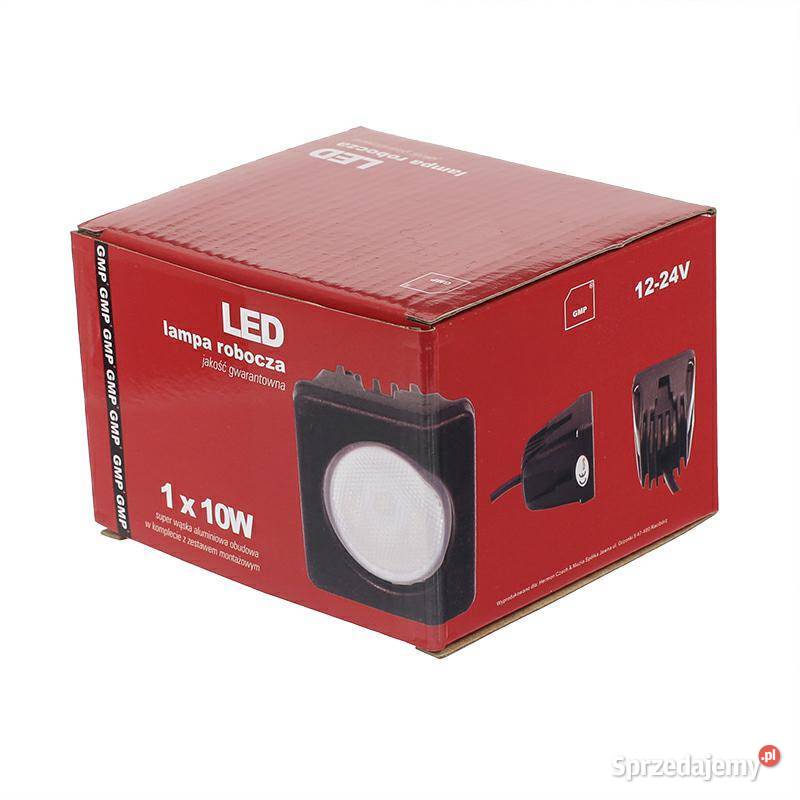 LAMPA ROBOCZA LEDOWA PROSTOKĄTNA 1 LED SZKŁO sprzedam