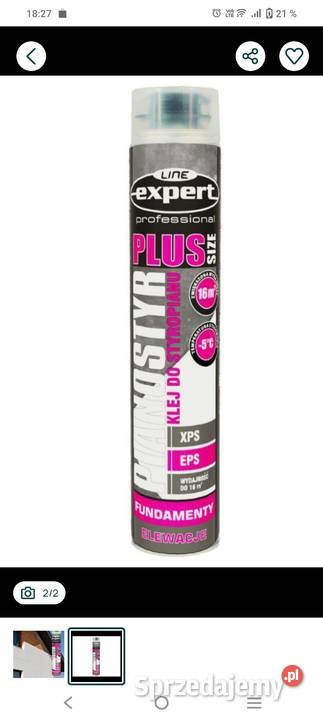 Piana Klej Wełny styropianu 30Złotówka 2 sztuki Białystok sprzedam