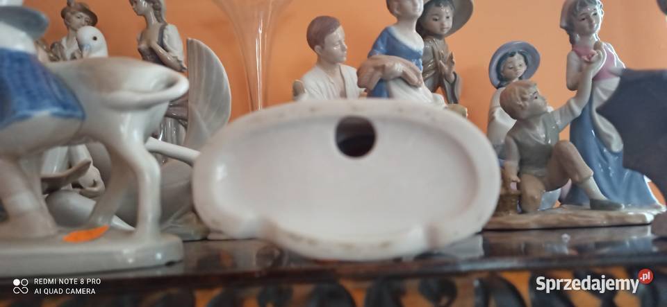 Figurka dziewczynka z kaczuszkami pomorskie Gdańsk sprzedam