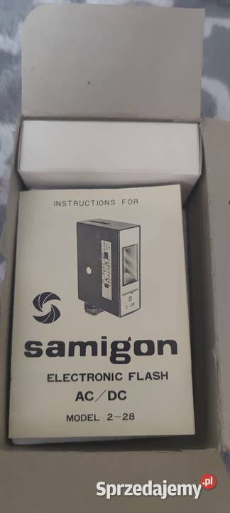 Lampa Błyskowa Samigon Model 228 ACDC Warszawa