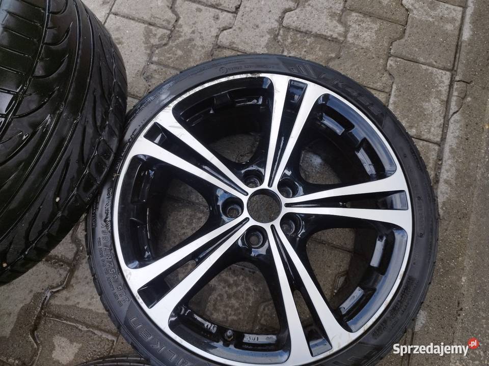 Felgi borbet 17 5x100 z oponami Krasnystaw