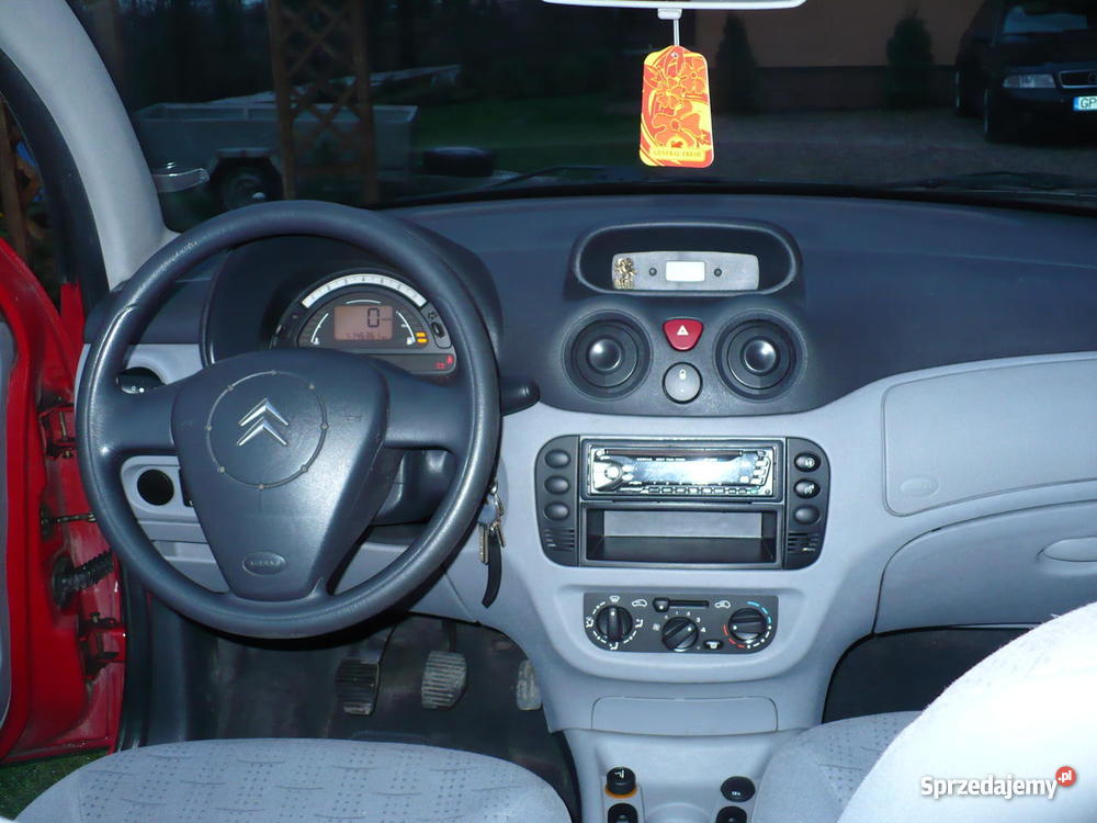 citroen C3 czerwony benzyna Minkowice