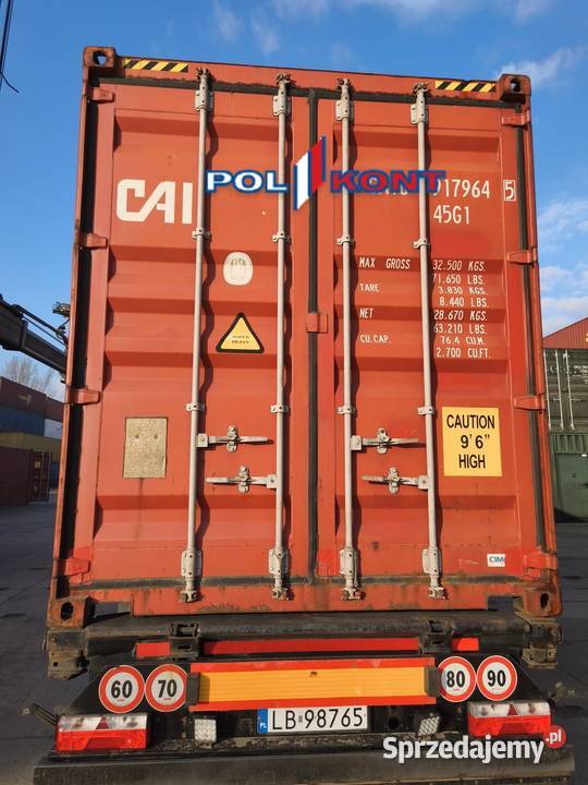 Kontener Morski 20 DV używany sprzedam Magazynowanie Żyrardów