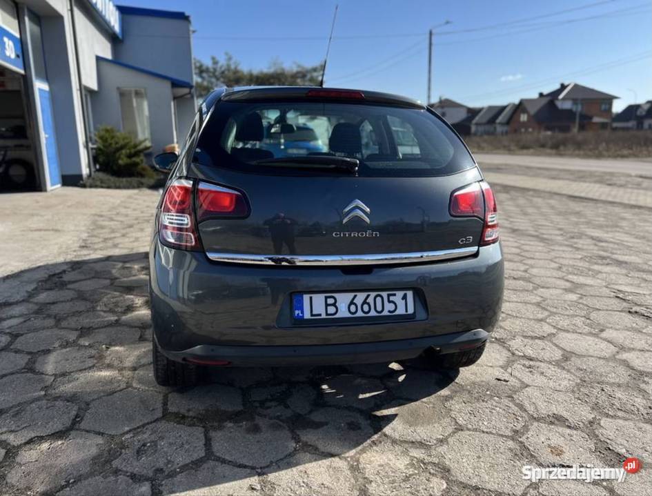 Citroen C3 2014 16 Benzyna Automat światła do jazdy dziennej Łapy