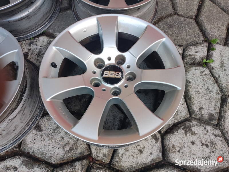 Bmw E60 E61 E90 E91 aluminiowe felgi BBS 16 ET20 Średnica 16" Motoryzacja Nowy Sącz