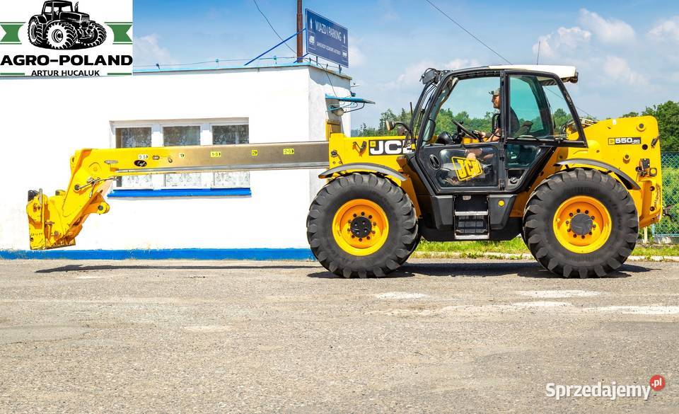 LADOWARKA TELESKOPOWA JCB 55080 AGRI PLUS 2012 Ładowarki rolnicze Kudowa-Zdrój
