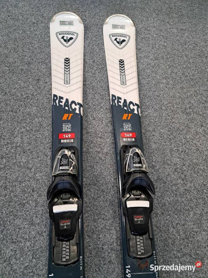 narty ROSSIGNOL React RT 149 łódzkie Sieradz sprzedam