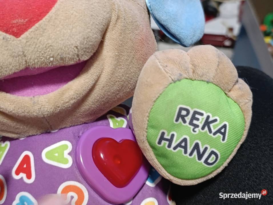 interaktywna pluszowa zabawka edukacyjna Fisher Poznań