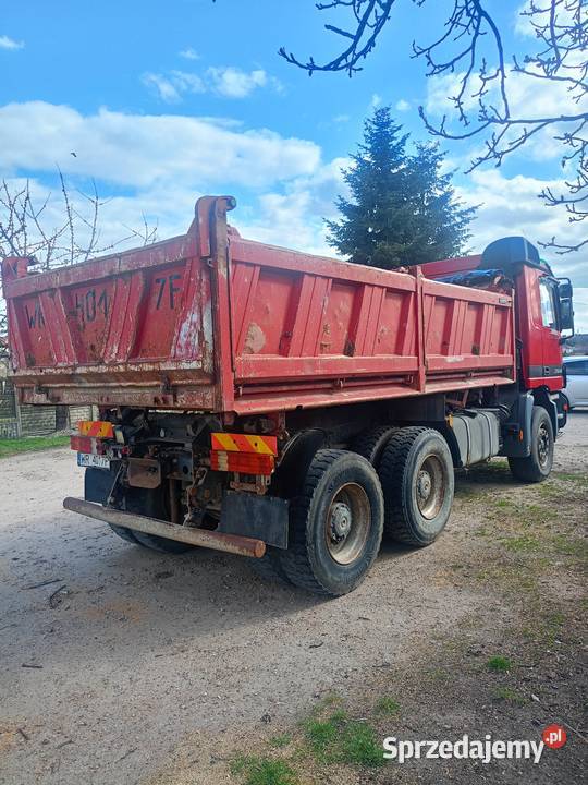 Mercedes Actros 2640 wywrotka Rok produkcji 2001