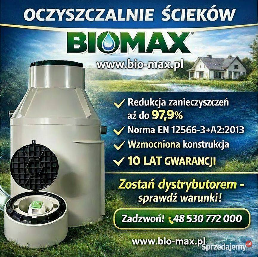 Biologiczna Oczyszczalnia ścieków 5 osób Sosnowiec