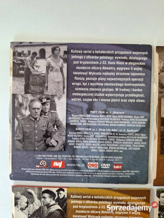kolekcja DVD z serialem wojennym Stawka większa