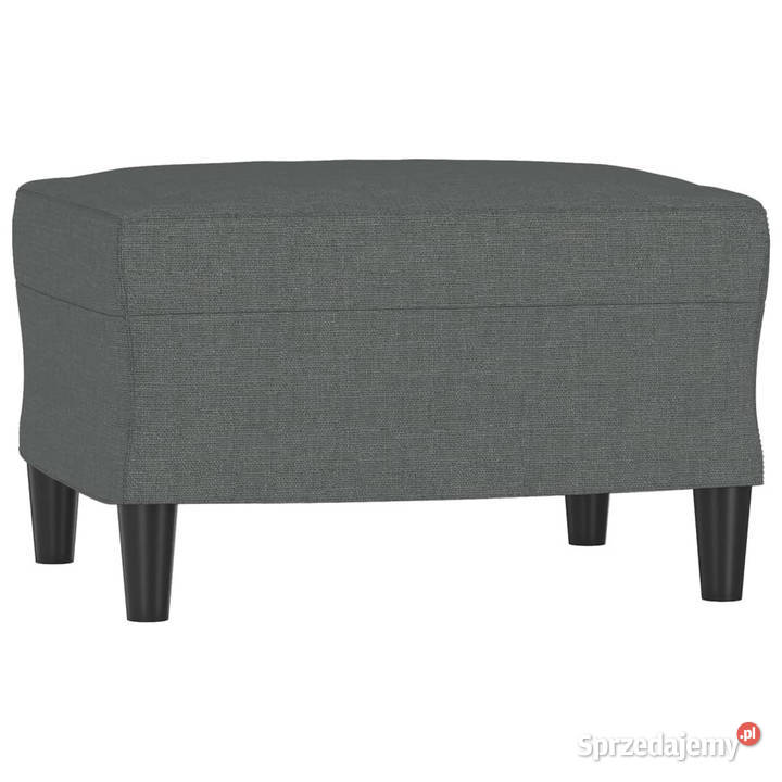 3osobowa sofa z podnóżkiem ciemnoszary 180 mazowieckie Warszawa sprzedam