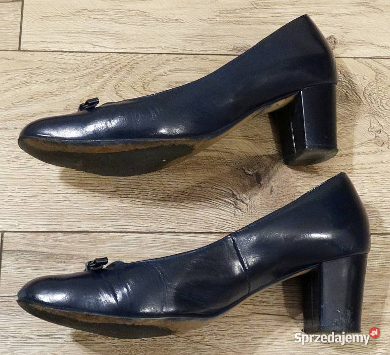 Półbuty czółenka skórzane damskie ANIS 39 śląskie
