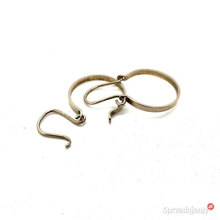 Złote Kolczyki pr 585 179g Kolczyki warmińsko-mazurskie Elbląg