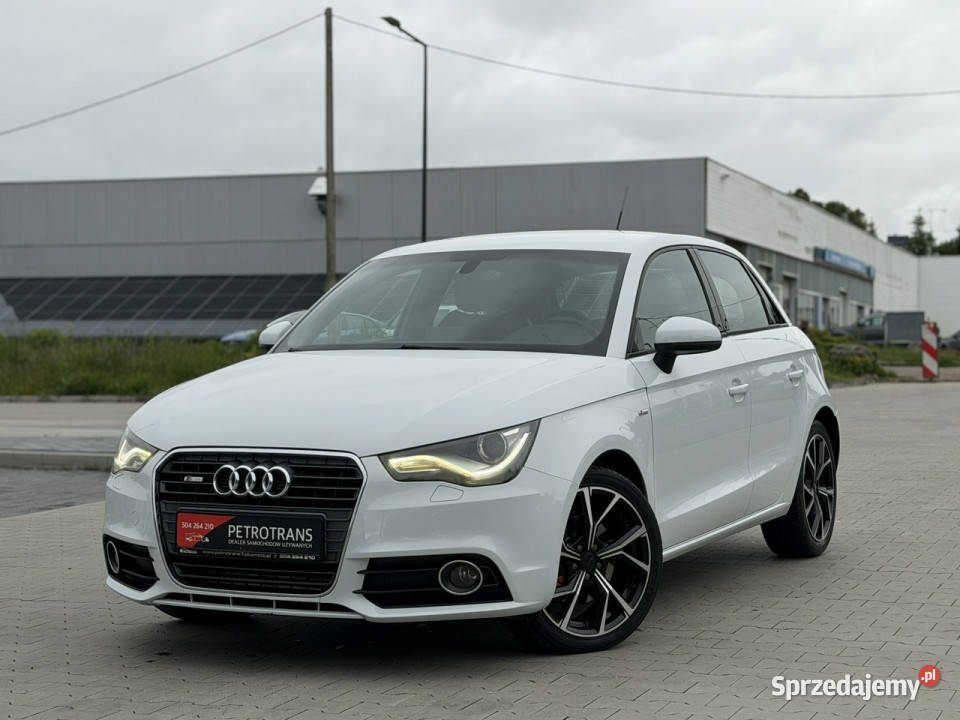 Audi A1 Sportback 16TDI 105 LED BIKSENON SLINE elektrochrom. lusterko wst. A1 Samochody osobowe Mrągowo