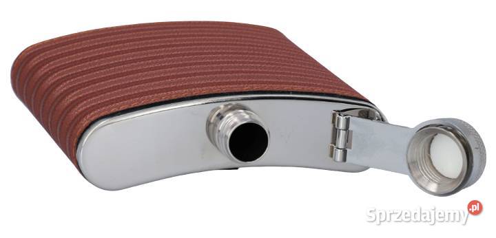 Elegancka Piersiówka z Brązową Mieniącą się Ostrowy nad Okszą