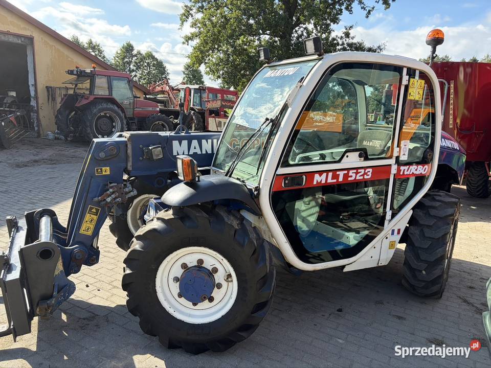 Ładowarka teleskopowa Manitou MLT 523 Turbo Myszyniec sprzedam