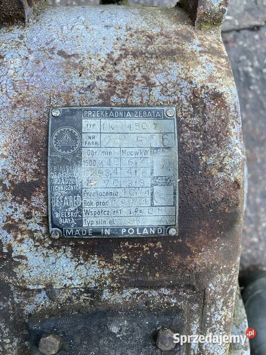 Przekładnia BEFARED 1K 150 Z PRzełożenie 1071 Secemin