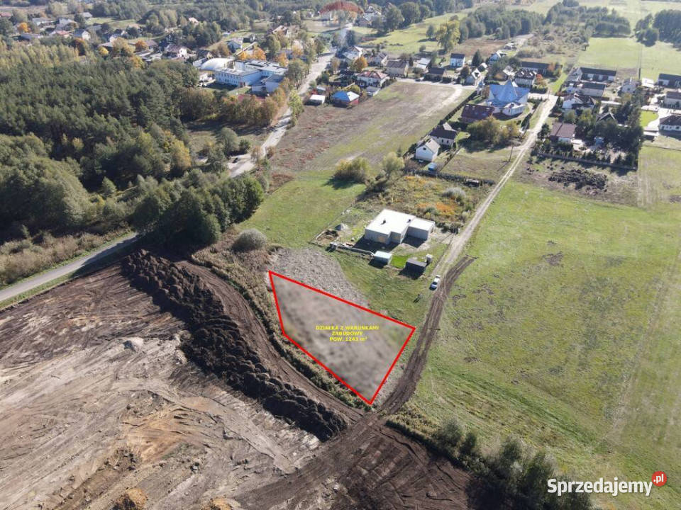 Działka budowlanaJózefów gm Dąbrówkasprzedaż 40m Józefów