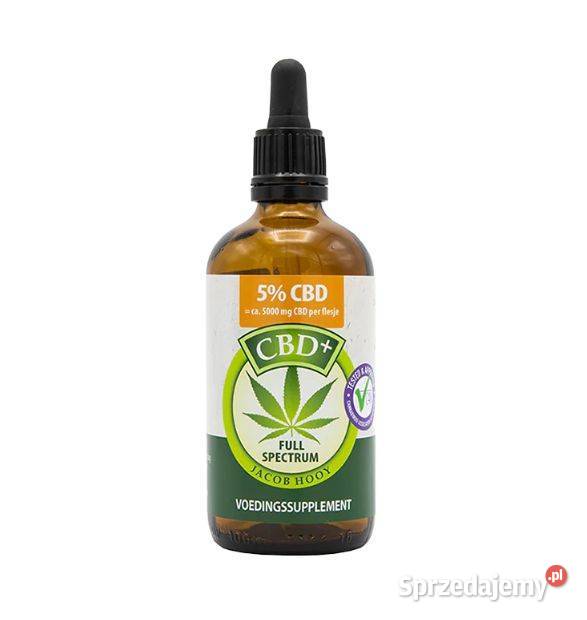 Jacob Hooy CBD Olejek 5 100ml Łódź sprzedam