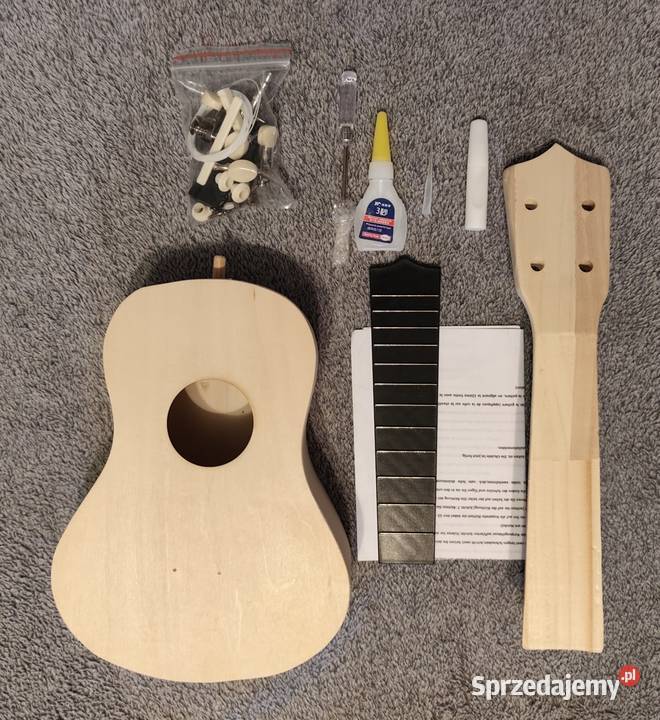 Ukulele kit do złożenia DIY sprzedam
