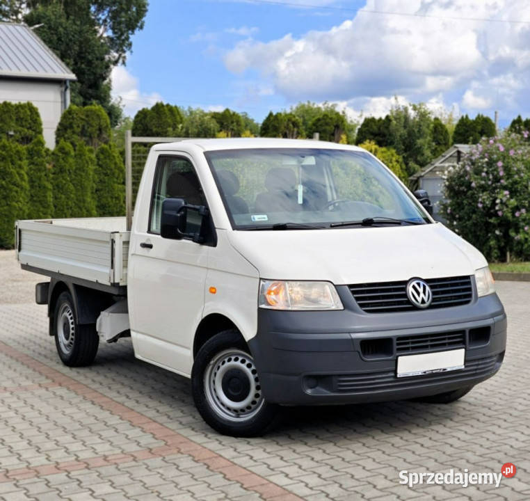 Volkswagen Transporter T5 PRYCZA Paka Hak 297009km Nowy Sącz sprzedam
