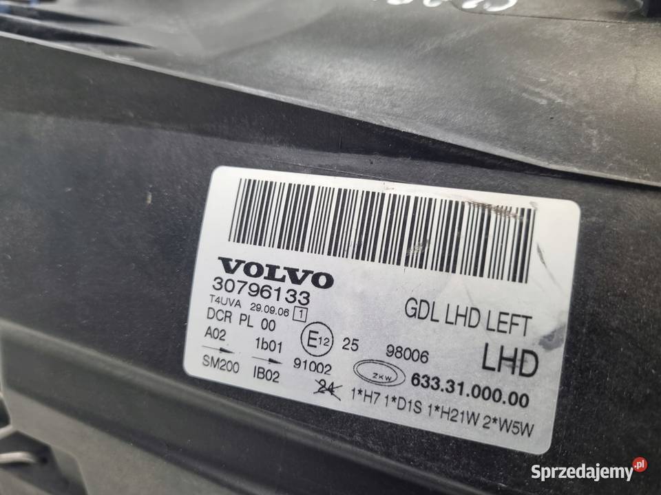 LAMPA LEWA Volvo S80 II V70 III XC70 PRZEDNIA Lampy przednie Rudka sprzedam