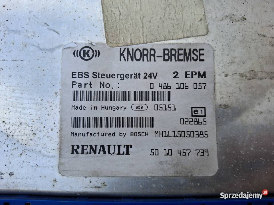 RENAULT MAGNUM PREMIUM DXI MODUŁ KASETA lubuskie Bieleń