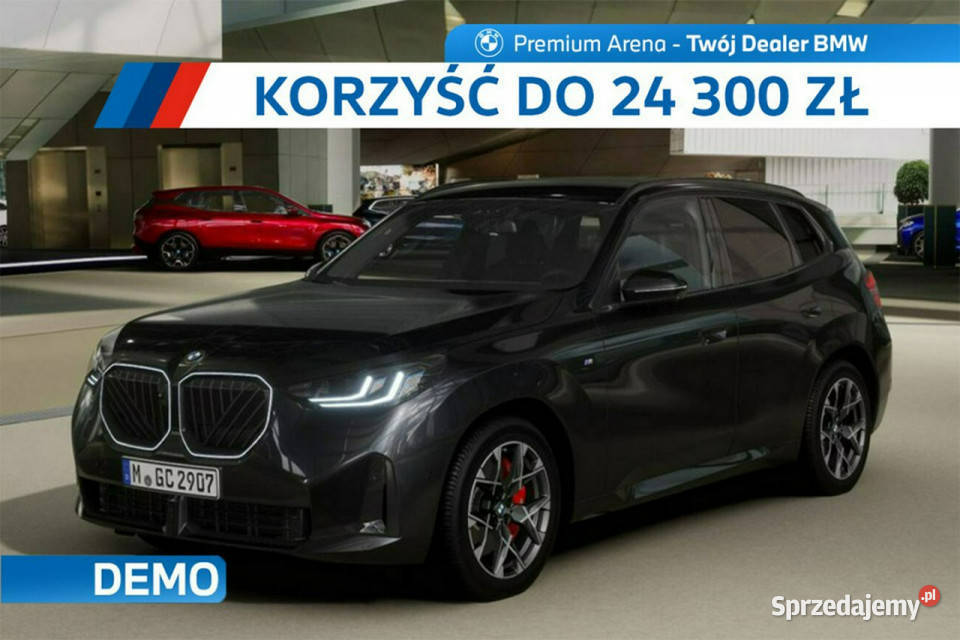 BMW X3 NOWE BMW X3 20d xDrive DEMO G45 2024 relingi dachowe Łódź sprzedam