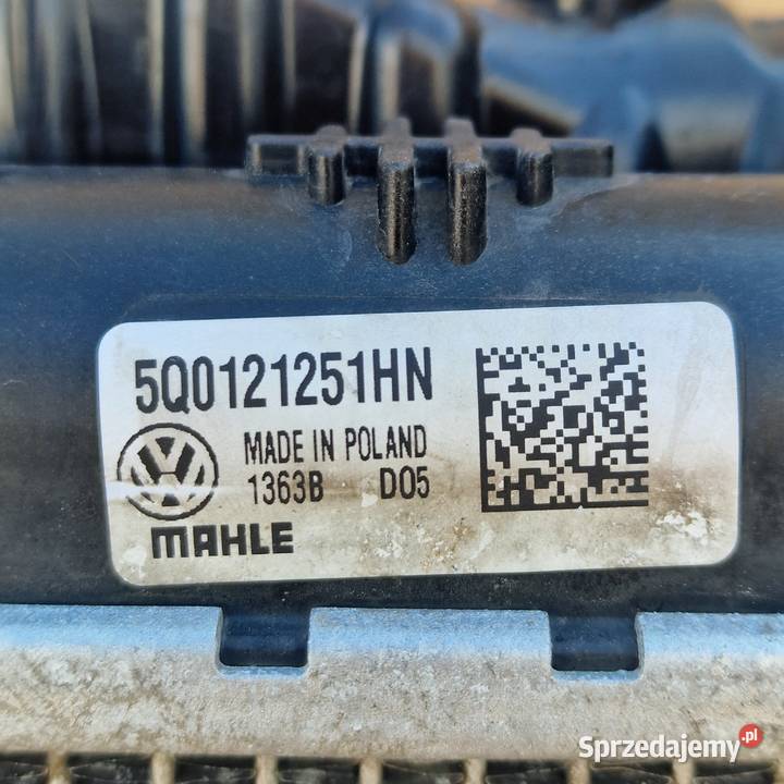 SKODA SEAT CUPRA AUDI VOLKSWAGEN CHŁODNICA Bieleń sprzedam