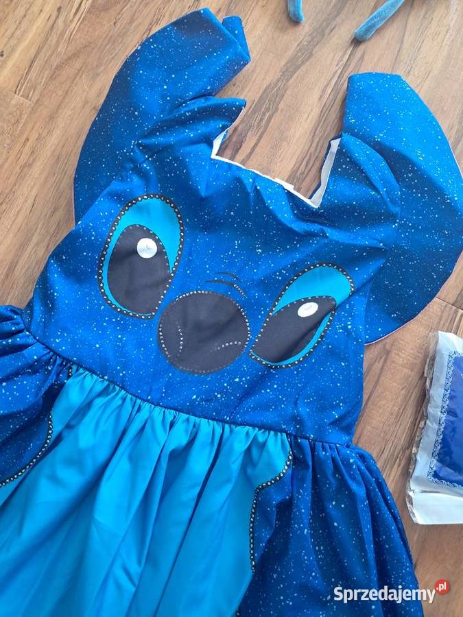 Nowy strój dziewczynki Stitcha na wzrost 140n sprzedam