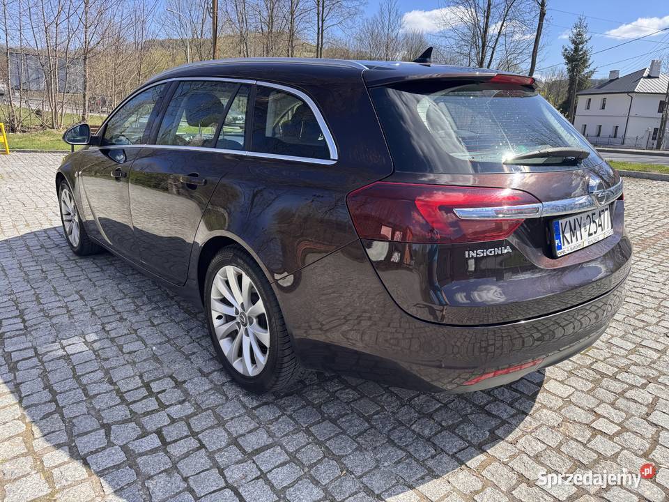 Opel Insignia bezwypadkowy bixenon 8 opon małopolskie Zbludza