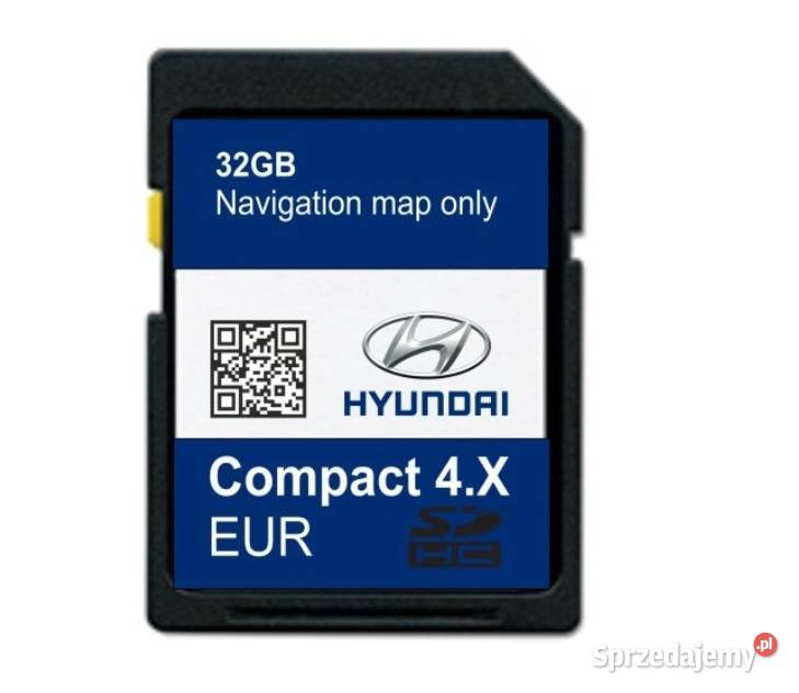 MAPA KARTA HYUNDAI GEN4 2023 EUROPA H350 i40 Zgierz
