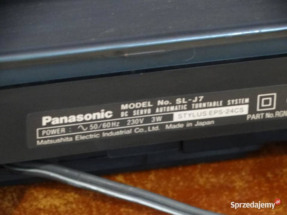 Gramofon Technics Panasonic SLJ7 igła Automat podkarpackie Jasło