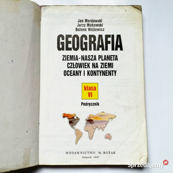 Modrawski Geografia Nasza Planeta Człowiek na Łódź