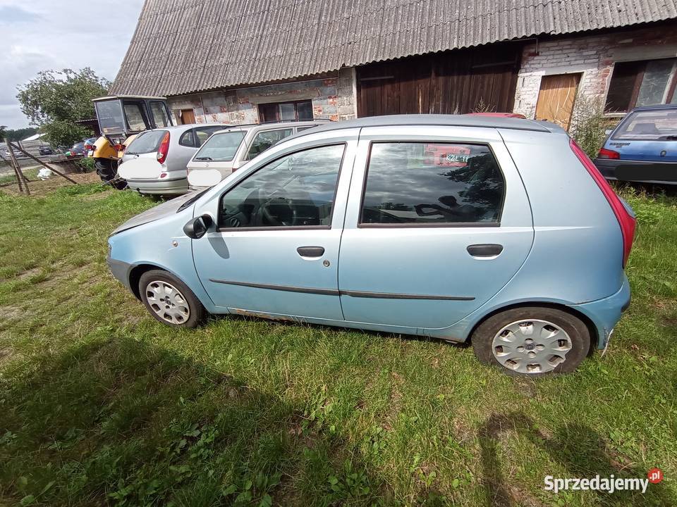 Fiat Punto 12 59 kW 2002 r dawca części Szklarka Myślniewska