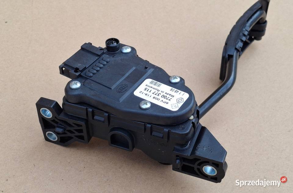 RENAULT MASTER MASCOTT POTENCJOMETR GAZU PEDAŁ Bieleń