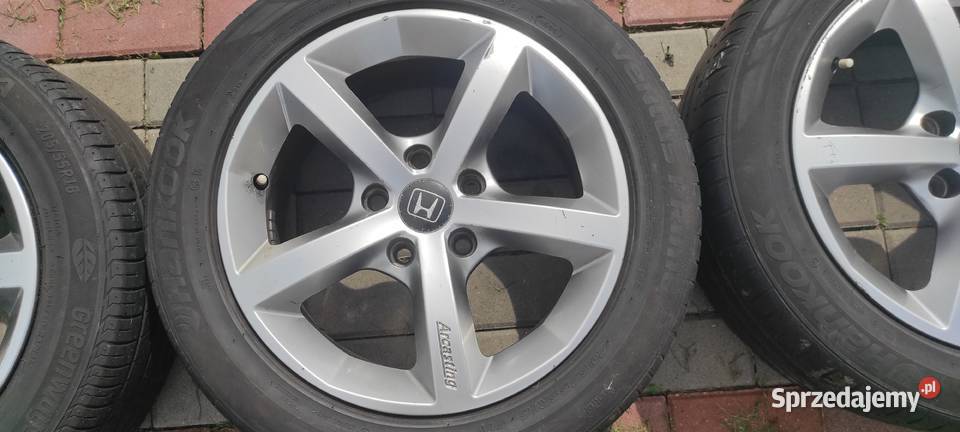 4 koła aluminium opony lato 20555 r16 5x114 64mm Będzino