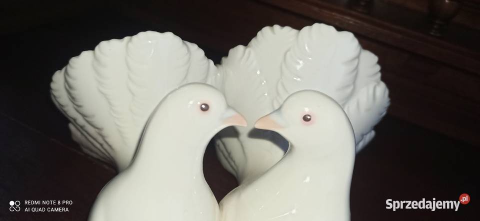 Figurka Pary gołebi LLADRO Spain Antonio Gdańsk