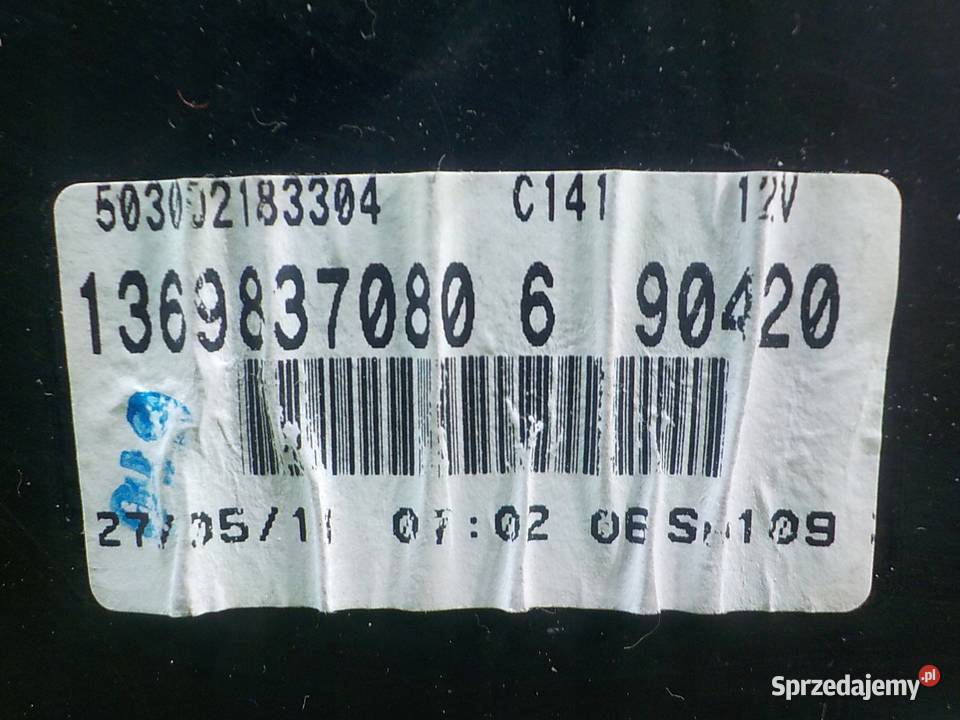 PEUGEOT BIPPER 13 HDI 13r licznik zegary Suków