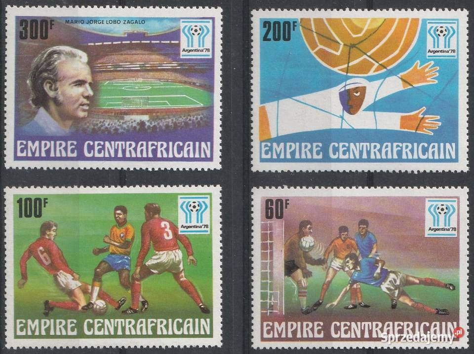 CFA CESARSTWO MŚ ARGENTYNA 1978 CZYSTE Łódź