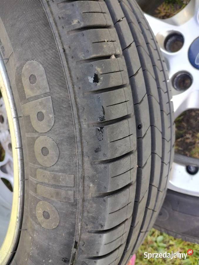 Komplet oryginalnych felg aluminiowych z letnimi Ford OE Samochodowe Radom