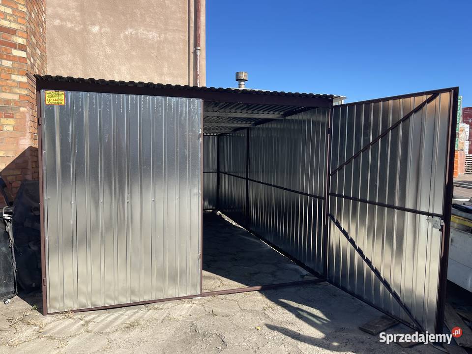 GARAŻ BLASZANY GARAŻE BLASZANE BLASZAK 3x5 4x5 Grójec