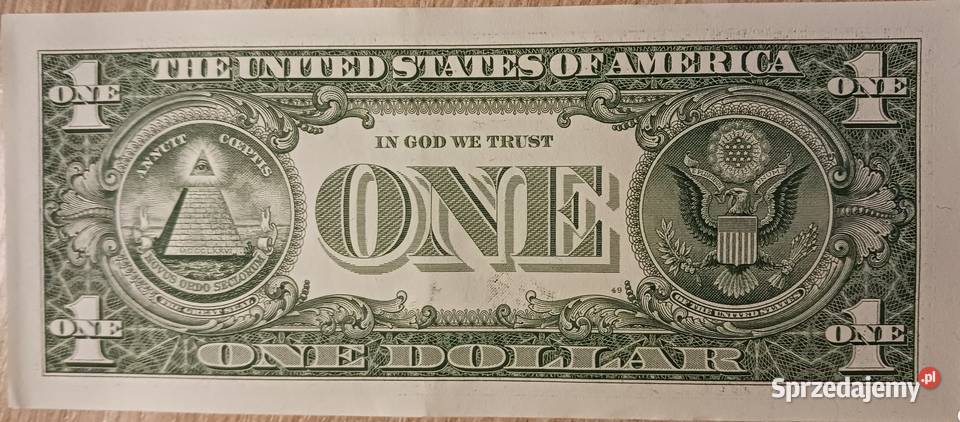 1 Dolar USA 2017 r G Washington men B York wielkopolskie