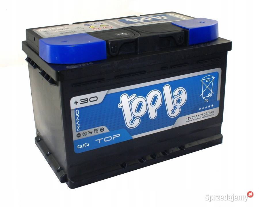 Akumulator TOPLA Top 12V 78Ah 750A TT78H dolnośląskie