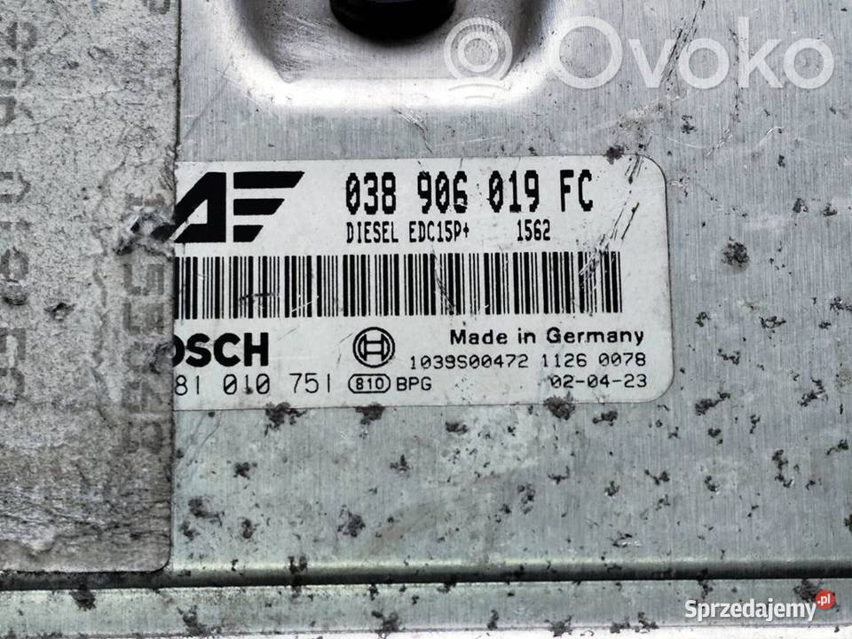 Seat Alhambra VW Sharan 19TDI STEROWNIK MODUŁ