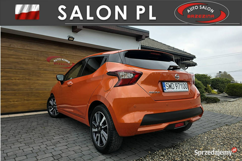 Nissan Micra nawigacja K14 2017 przyciemniane szyby Rydułtowy sprzedam