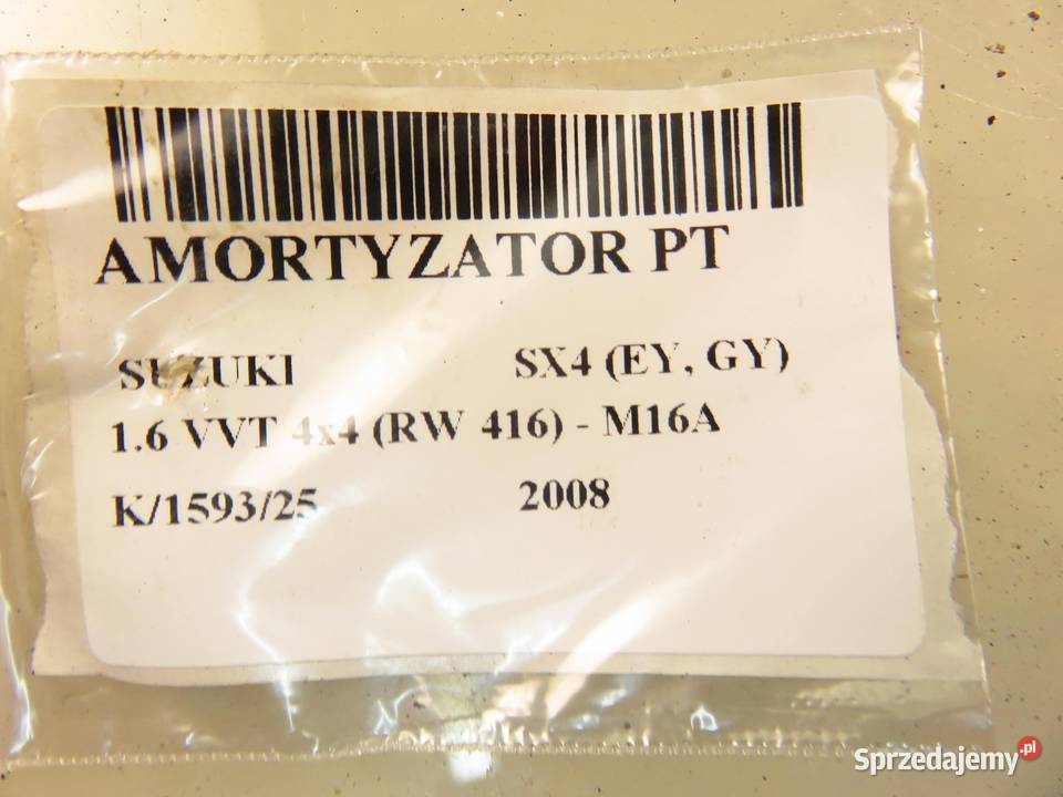 AMORTYZATORY TYŁ SUZUKI SX4 16 VVT 4180079J52